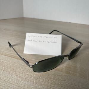 Persol 2133-S 513/48 Sunglasses FRAMES ONLY Gunmetal 60-17 Italy